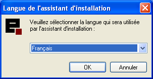 EasyPHP langue d'installation